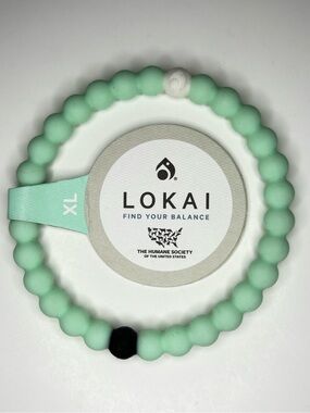 Lokai Animal Rescue Mint Bracelet Mint Size XL